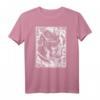 Backprint Japanische Oni Maske Dämon Bushido Maske Samurai T-Shirt – Anime, Manga & Japanische Kultur für Otaku und Kunstliebhaber