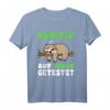 Lustiges Faultier Schlafshirt - Positiv auf Müde getestet, perfekt für Langschläfer, Morgenmuffel und Faultier Fans