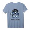 Kapitänin T-Shirt für Frauen - Maritimes Design mit Bandana für Bootseignerinnen, Seglerinnen & Skipperinnen