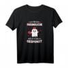 Freundliches Nachtschicht Gespenst - Krankenschwester T-Shirt als Geschenk für Pflegekräfte zu Geburtstag & Weihnachten