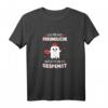 Freundliches Nachtschicht Gespenst - Krankenschwester T-Shirt als Geschenk für Pflegekräfte zu Geburtstag & Weihnachten