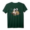 Niedliches Faultier und Panda Schlafen T-Shirt - Lustiges Tierliebhaber-Design für Freunde, Teenager & Couch-Potatoes