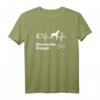 Deutsche Dogge - Bester Freund Mensch - Herzschlag T-Shirt für Hundeliebhaber | Geschenkidee für Männer & Frauen