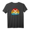 XRP Crypto Ride Die Welle Cryptocurrency Surfer T-Shirt – Lustiges Krypto Geschenk für Hodler, Händler & Investoren
