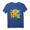 Kinder Dino T-Shirt für 4 Jahre Geburtstag – Cooles Dino-Design für Jungen bei Kindergeburtstag & Dino-Fieber Feier