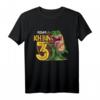 Kinder Dinosaurier 3 Geburtstag Deko - Ich bin 3 Dino Jungen T-Shirt für den Kindergeburtstag & Dino Motto Party