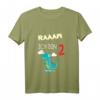 Kinder Dinosaurier T-Shirt zum 2. Geburtstag - Lustiges Dino Outfit für Jungen und Mädchen, ideal als Geschenk für kleine Dino-Fans