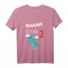 Kinder Dinosaurier T-Shirt zum 2. Geburtstag - Lustiges Dino Outfit für Jungen und Mädchen, ideal als Geschenk für kleine Dino-Fans