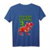 Kinder Geburtstagsshirt 3 Jahre Junge Dinosaurier Geschenk - Lustiges Dino T-Shirt für Geburtstag, Weihnachten & Einschulung