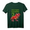 Kinder Geburtstagsshirt 2 Jahre Junge Dinosaurier Geschenk Dino T-Shirt - Lustiges Roar! Design für den Kindergeburtstag, Vorschule & Kindergarten