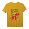 Kinder Geburtstagsshirt 2 Jahre Junge Dinosaurier Geschenk Dino T-Shirt - Lustiges Roar! Design für den Kindergeburtstag, Vorschule & Kindergarten
