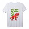 Kinder Geburtstagsshirt 2 Jahre Junge Dinosaurier Geschenk Dino T-Shirt - Lustiges Roar! Design für den Kindergeburtstag, Vorschule & Kindergarten