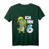 Kinder 6. Geburtstag Feuerwehr Junge Dino Dinosaurier T-Shirt – Lustiges Geschenk für den 6. Geburtstag, Feuerwehr- und Dinosaurier-Liebe
