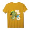 Kinder 6. Geburtstag Feuerwehr Junge Dino Dinosaurier T-Shirt – Lustiges Geschenk für den 6. Geburtstag, Feuerwehr- und Dinosaurier-Liebe