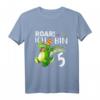 Kinder Geburtstags Hemd 5 Jahre Dinosaurier T-Rex Motiv - Perfektes Geschenk für Jungen und Mädchen auf der Dino T-Rex Party