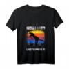 Now I Am Unstoppable Tyrannosaurus T-Rex Dinosaurier Jurassic T-Shirt mit V-Ausschnitt – Perfekt für Kindergeburtstage & Dinosaurier-Fans