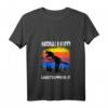 Now I Am Unstoppable Tyrannosaurus T-Rex Dinosaurier Jurassic T-Shirt mit V-Ausschnitt – Perfekt für Kindergeburtstage & Dinosaurier-Fans