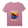 Now I Am Unstoppable Tyrannosaurus T-Rex Dinosaurier Jurassic T-Shirt mit V-Ausschnitt – Perfekt für Kindergeburtstage & Dinosaurier-Fans