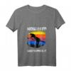 Now I Am Unstoppable Tyrannosaurus T-Rex Dinosaurier Jurassic T-Shirt mit V-Ausschnitt – Perfekt für Kindergeburtstage & Dinosaurier-Fans