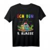 Schulkind 2020 Dino T-Rex Jungen Dinosaurier Einschulung T-Shirt - Lustiges Schulstart-Outfit für Jungen mit Dino-Motiv
