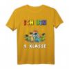 Schulkind 2020 Dino T-Rex Jungen Dinosaurier Einschulung T-Shirt - Lustiges Schulstart-Outfit für Jungen mit Dino-Motiv