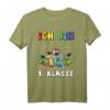Schulkind 2020 Dino T-Rex Jungen Dinosaurier Einschulung T-Shirt - Lustiges Schulstart-Outfit für Jungen mit Dino-Motiv