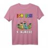 Schulkind 2020 Dino T-Rex Jungen Dinosaurier Einschulung T-Shirt - Lustiges Schulstart-Outfit für Jungen mit Dino-Motiv