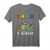 Schulkind 2020 Dino T-Rex Jungen Dinosaurier Einschulung T-Shirt - Lustiges Schulstart-Outfit für Jungen mit Dino-Motiv