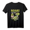 Kinder Geburtstagsshirt 6 Jahre Junge Dinosaurier Geschenk - Lustiges Roar! Ich Bin 6 Design für Dino-Fans, Kindergeburtstag & mehr