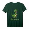 Kinder Dino Dinosaurier Name Fabian T-Shirt – Personalisiertes Dino Geschenk für Jungen, perfekt zum Geburtstag für Neffen & Enkel