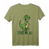 Kinder Dino Dinosaurier Name Fabian T-Shirt – Personalisiertes Dino Geschenk für Jungen, perfekt zum Geburtstag für Neffen & Enkel