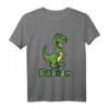 Kinder Dino Dinosaurier Name Fabian T-Shirt – Personalisiertes Dino Geschenk für Jungen, perfekt zum Geburtstag für Neffen & Enkel