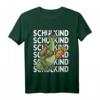 Kinder Schule 2023 Dino Schulkind Dinosaurier mit Schultüte T-Shirt – Lustiges Einschulungsgeschenk für Jungen und Mädchen zum Schulstart in der 1. Klasse