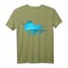 Dino Triceratops Silhouette - Jungen, Damen & Herren Dinosaurier T-Shirt als Geschenkidee zu Weihnachten & Geburtstag
