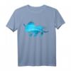Dino Triceratops Silhouette - Jungen, Damen & Herren Dinosaurier T-Shirt als Geschenkidee zu Weihnachten & Geburtstag