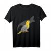 Nymphensittich Wellensittich Dinosaurier Vogel T-Shirt – Lustiges Tiermotiv für Vogel- und Dinosaurierfans