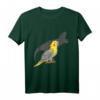 Nymphensittich Wellensittich Dinosaurier Vogel T-Shirt – Lustiges Tiermotiv für Vogel- und Dinosaurierfans