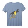 Nymphensittich Wellensittich Dinosaurier Vogel T-Shirt – Lustiges Tiermotiv für Vogel- und Dinosaurierfans