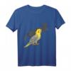 Nymphensittich Wellensittich Dinosaurier Vogel T-Shirt – Lustiges Tiermotiv für Vogel- und Dinosaurierfans