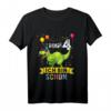 Kinder Dinosaurier T-Shirt für 4 Jahre Geburtstag - Klassisch geschnitten, Dino Motiv für Jungen und Mädchen