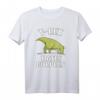T-Rex Hates Burpees Funny Gym Dinosaurier T-Shirt – Lustiges Workout Shirt für Fitnessfans & Dinosaurier-Liebhaber als Geschenk