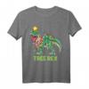 T-Rex Weihnachten Dinosaurier Weihnachtsbaum T-Shirt - Lustiges Dino Tree Rex Design für die Festtage