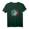 Süßes Dino Feuerwehr T-Shirt für Kinder - Lustiges Motiv mit kleinem Dino und Feuerwehr, ideales Geschenk für kleine Feuerwehr- und Dinosaurierfans