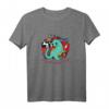 Süßes Dino Feuerwehr T-Shirt für Kinder - Lustiges Motiv mit kleinem Dino und Feuerwehr, ideales Geschenk für kleine Feuerwehr- und Dinosaurierfans