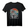 Will Rawr für Pizza Vintage T-Rex Dinosaurier T-Shirt – Lustiges Familien- und Geburtstags-Shirt für Dinosaurier- und Pizzaliebhaber