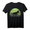 Vintage Allosaurus Retro Carnosaurian Theropod Dinosaurier T-Shirt - Klassisches Dinosaurier Design für Dino-Fans & Sammler