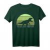 Vintage Allosaurus Retro Carnosaurian Theropod Dinosaurier T-Shirt - Klassisches Dinosaurier Design für Dino-Fans & Sammler