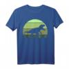 Vintage Allosaurus Retro Carnosaurian Theropod Dinosaurier T-Shirt - Klassisches Dinosaurier Design für Dino-Fans & Sammler