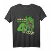 Kinder Dinosaurier 4 Geburtstag T-Shirt - Lustiges Dino Geschenk für Jungen zum 4. Geburtstag mit T-Rex Motiv