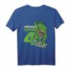 Kinder Dinosaurier 4 Geburtstag T-Shirt - Lustiges Dino Geschenk für Jungen zum 4. Geburtstag mit T-Rex Motiv